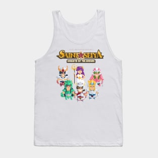 8 bit Pixel Anime Nostalgic Saint Seiya 90s Tank Top